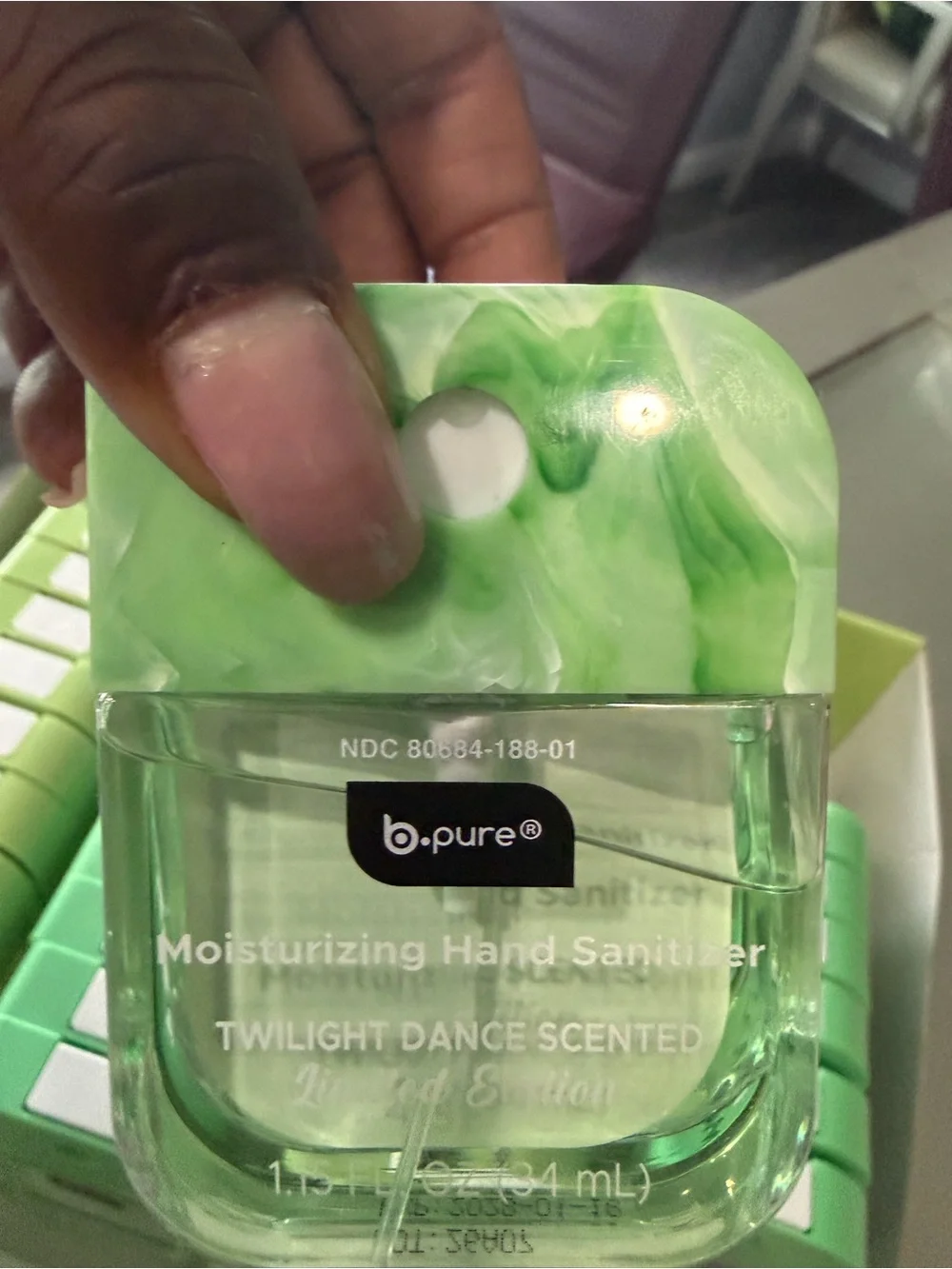42 Limited Edition Moisturizing Hand Sanitizer - Light Green